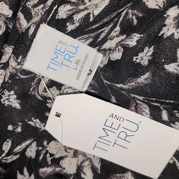 Women's Floral Kimono Layering Piece Size L/XL - Picture 5 of 9